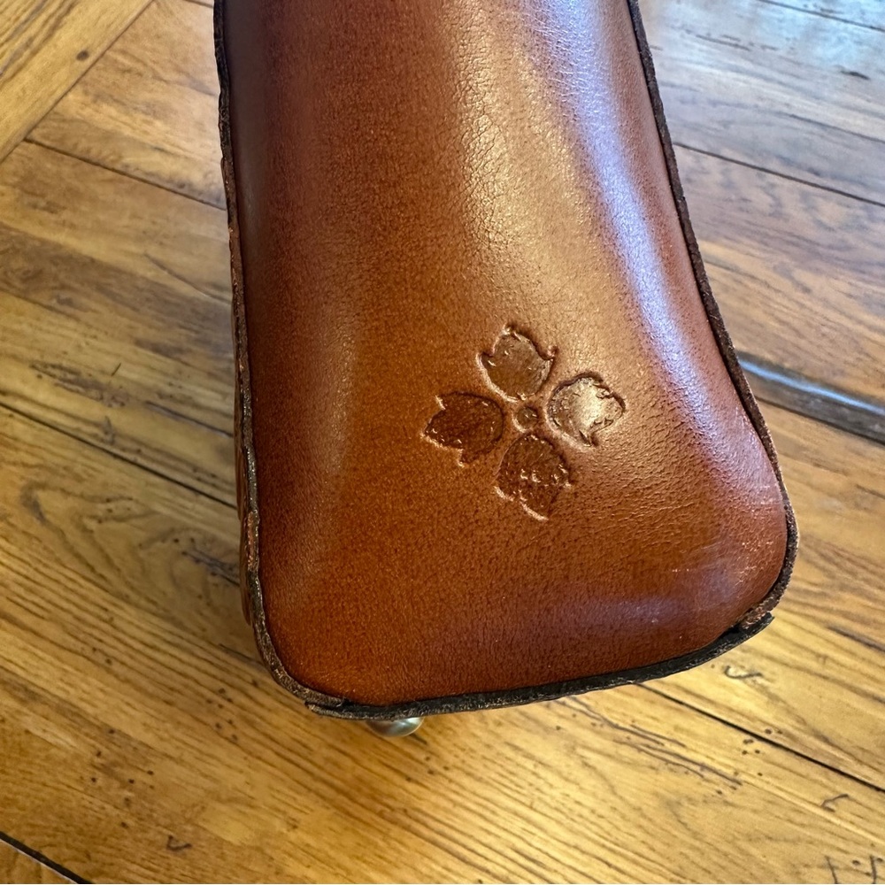 Patricia Nash Tooled Leather Zippered Tote Shoulder Bag - Picture 7 of 16